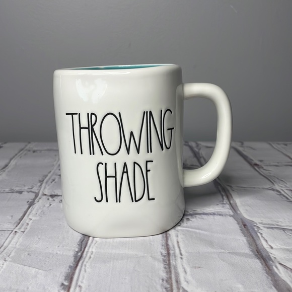 Rae Dunn THROWING SHADE Summer Mug - Picture 1 of 5